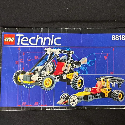 LEGO Technic Set 8818 Illustrated Instruction Manual Booklet Vintage (MPN 8720)