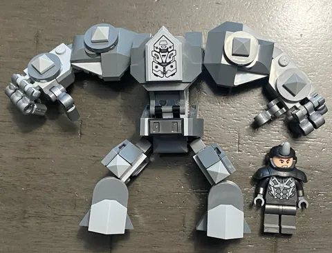 LEGO Marvel Super Heroes Rhino Minifig + Mech 76342 Daily Bugle NO Spider-Man