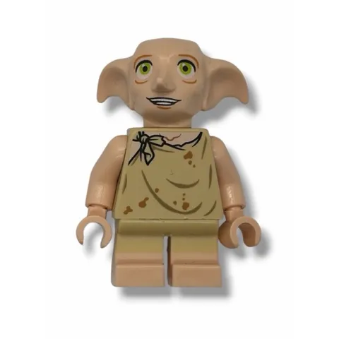 Lego Harry Potter Dobby The House Elf Minifigure Open Mouth Smile