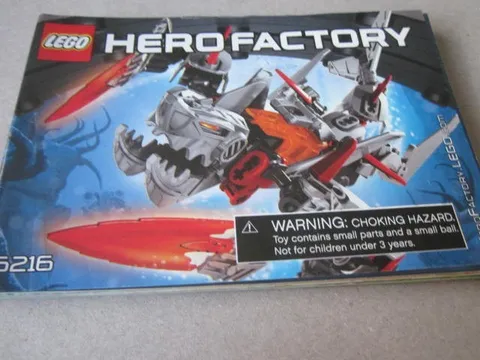 Lego Building Instructions Instruction 6217 Hero Factory