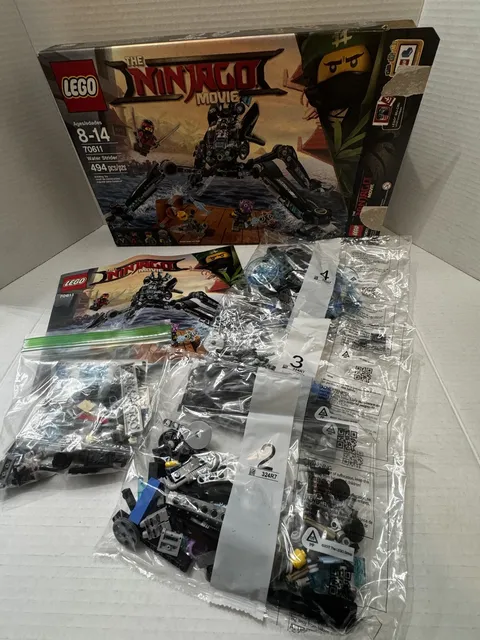 LEGO Ninjago Movie 70611 Water Strider Bags 2 3 4 Sealed Puffer Thug Included