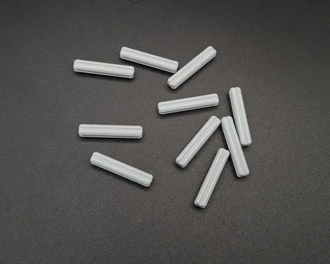 LEGO - 10x - Technic Rod - Axle 3L - Light Grey - Light Grey - 4519