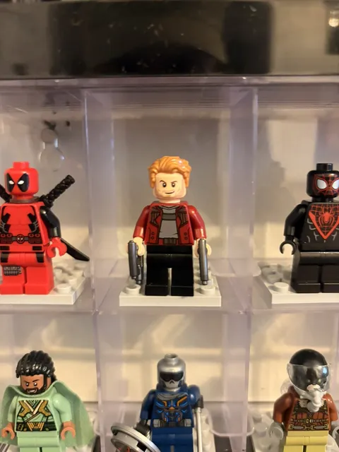 LEGO Marvel Super Heroes Avengers sh0499 Star-Lord Infinity War Minifig 76107 S3