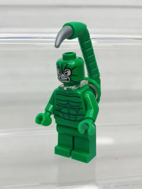 Lego Marvel Scorpion Minifigure 76057 Green Spiderman