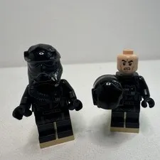 LEGO Star Wars Minifigure Lot of 2 First Order Tie Fighter Pilot Set 75101