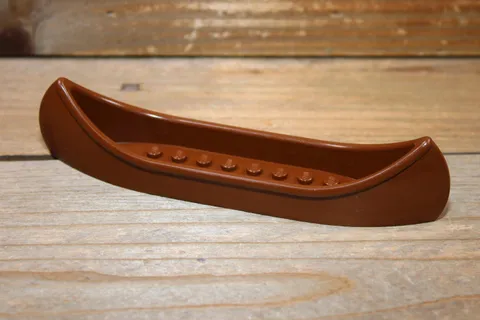 LEGO 6021 Reddish Brown Boat, Canoe Minifigure Transportation Qty 1