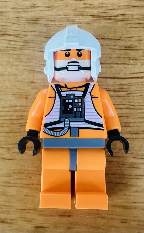 Lego Star Wars Minifigures - Zev Senesca 7958 sw0354 (Rebel Pilot - X-Wing)