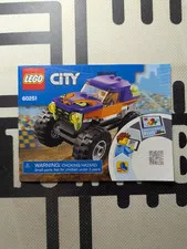 LEGO City 60251 Monster Truck Instruction Manual Only! No Bricks! Great Vehicles