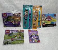 LEGO Girls Bundle Dots Sparkly Unicorn Rainbow Friends Bowling McDonald’s Bird