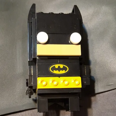 LEGO Batman Brick-Built Figure Model Black Yellow White Printed Superhero