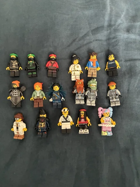 LEGO Ninjago movie minifigure lot