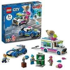 LEGO City Chase the Ice Cream Truck 60314 Toy Block Police Vehicle
