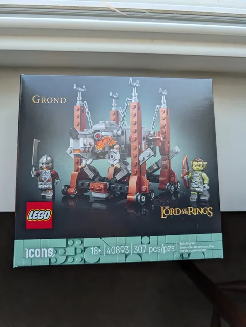 LEGO Icons The Lord of the Rings Grond 40893 — Brand New Sealed — LOTR GWP