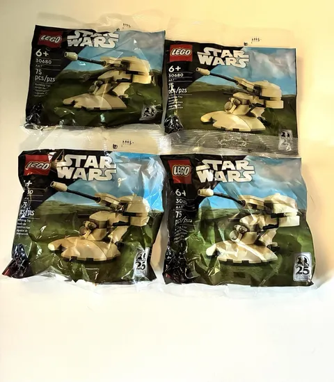 Four LEGO Star Wars AAT Sets New
