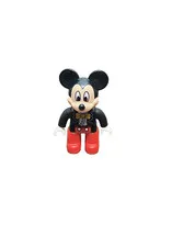 Mickey Mouse Lego Duplo 3" Plastic Figure Suit Bow Tie Disney Building Blocks