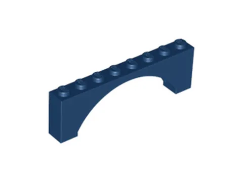 LEGO Dark Blue Arch 1 x 8 x 2 Raised 16577 Used Genuine