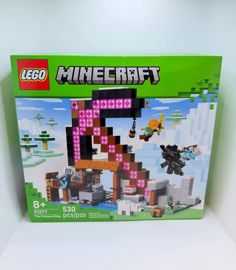 NEW SEALED Lego Minecraft The Pickaxe Mine 21277