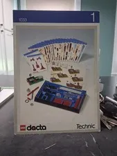 1985 LEGO dacta Technic 1033 INSTRUCTION BOOK #1