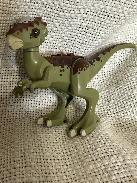 LEGO Stygimoloch Dinosaur Minifigure Styg02 Olive Green Jurassic World 76939