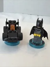 LEGO Dimensions Batman Minifigure (dim002) & Batmobile - Set #71200 - 2015