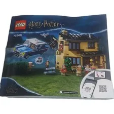 Legos Harry Potter 4 Privet Drive 75968 Complete Set 797 pcs Age 8+ Instr