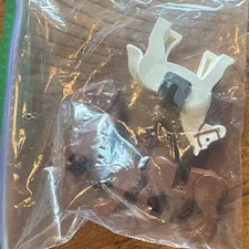 LEGO horses x3