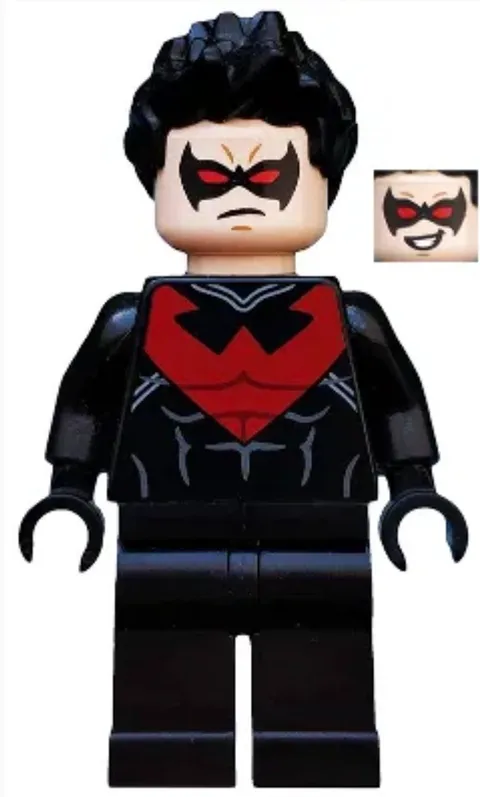 LEGO MINIFIGURE SUPER HERO NIGHTWING USED SH0085