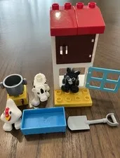 LEGO Duplo Farm Animals Set 10870 Used Very Good Incomplete