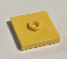 LEGO Parts - Yellow Plate 2 x 2 1 Stud in Center (Jumper) - No 87580