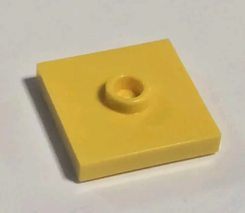 LEGO Parts - Yellow Plate 2 x 2 1 Stud in Center (Jumper) - No 87580