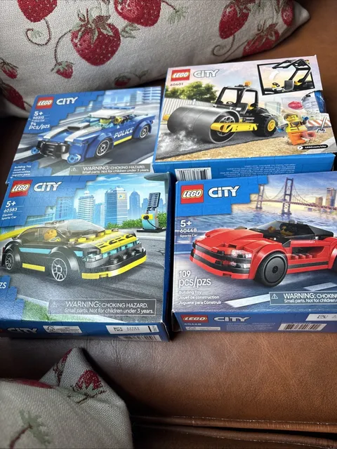 Lot Of Lego City Cars