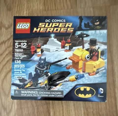 LEGO DC Comics Super Heroes 76010 Batman: The Penguin Face Off Manual Booklet