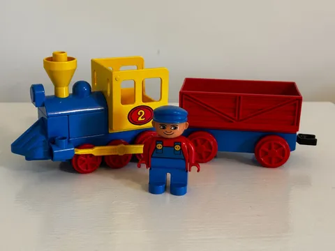 Lego Duplo 2706 Barnyard Express Train Vintage Incomplete Set