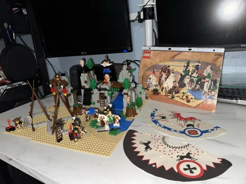 LEGO Western Rapid River Village 6763 100% Complete W/ Instructions, No Box