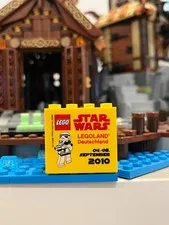 LEGO Star Wars 2010 LEGOLAND Deutschland Welcome Brick - Mint Condition
