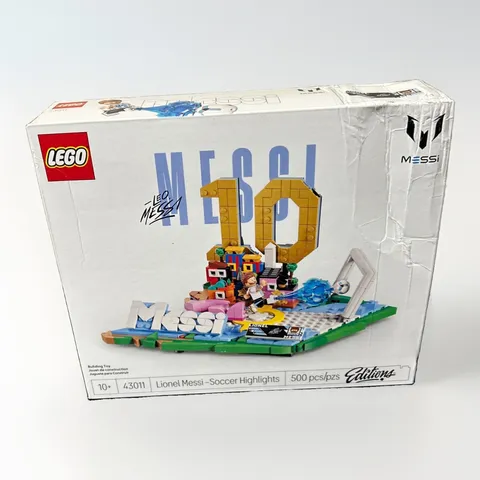LEGO  Lionel Messi Soccer Highlights Building Set, 500 Pieces, Ages 10+ Messi!