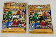 LEGO Minifigures Series 18 Set Of 2 Blind Bags 71021 New & Sealed! Lot Mystery