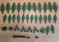 40 LEGO Palm Tree Leaves Lot  Palm Tree Pieces Leaves Vintage Large And Small