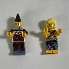 LEGO Minifigures Lego movie 2 Apocalypse Berg chainsaw Dave and Larry barista