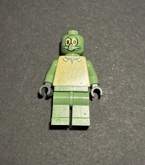 LEGO SPONGEBOB SQUAREPANTS -- SQUIDWARD MINIFIGURE COMPLETE 3825 3827 BOB003