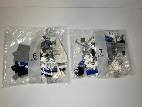 Set Of Two Unopened Bags Of Lego Pieces / Parts 70616 Ice Tank 