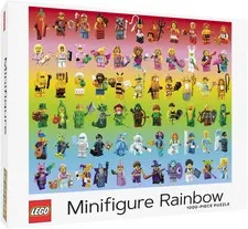 LEGO® Minifigure Rainbow Puzzle