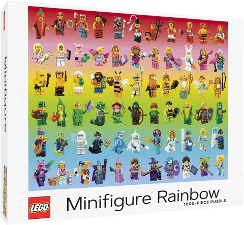 LEGO® Minifigure Rainbow Puzzle