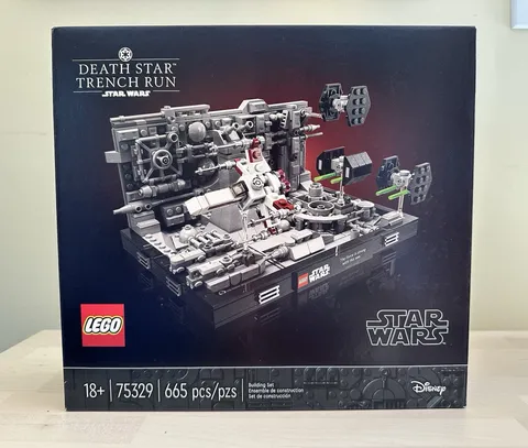 LEGO Star Wars Death Star Trench Run Diorama Collection 75329