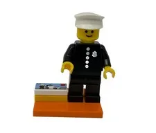 LEGO Minifigure 1978 Classic Police Officer, Series 18 (col18-8)