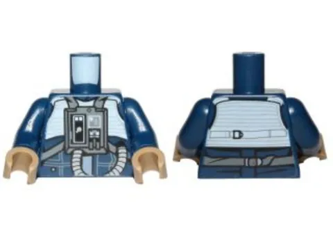 LEGO® Part 973pb2497c01 - Torso SW Rebel U-Wing
