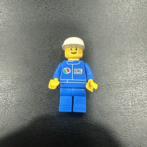 Very Rare LEGO Town Minifigure Octan Blue Oil (Genuine) Vintage OCT005  G6