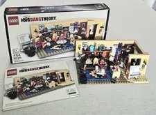 Retired Lego The Big Bang Theory Set #21302 Box  Instructions & Minifigures ⚛️