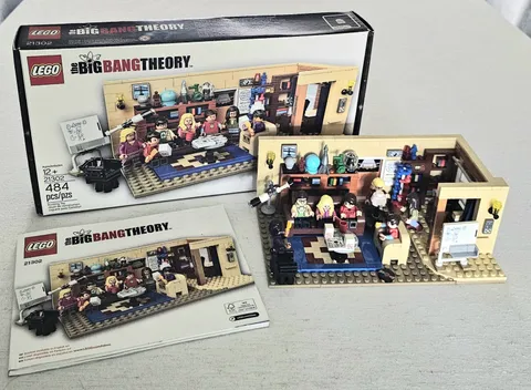 Retired Lego The Big Bang Theory Set #21302 Box  Instructions & Minifigures ⚛️
