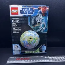 LEGO Star Wars 9679 AT ST & Endor Planet Series 2  w/AT-ST Pilot New Sealed